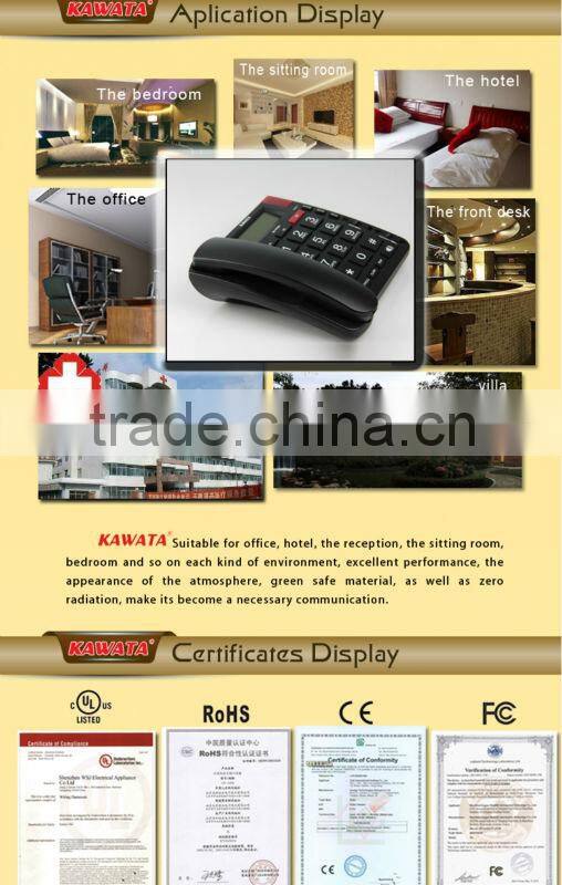 Simple design multifunction desktop senior phone