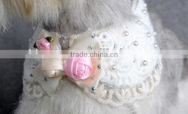 Black Ribbon Pet Dog Cat Scarf Collar