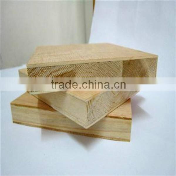 Poplar Core Plain Melamine Laminated Blockboard For Furniture