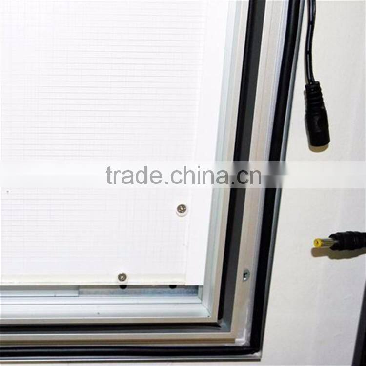 Edgelight AF50 aluminum high quality frameless textile LED light box which made in Shanghai