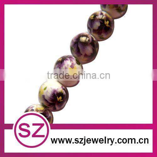 T38 2014 hot sale ceramic crytal bead jewelry
