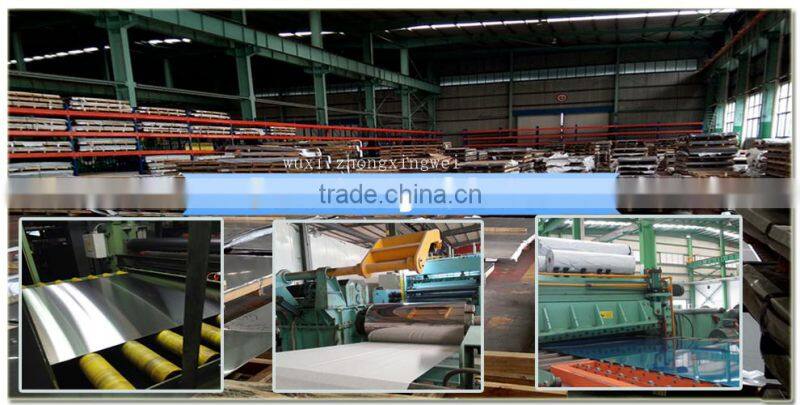 BA finish AISI 202 0.6mm thick stainless steel sheet for building