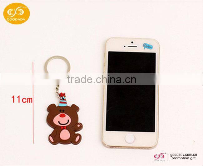 Souvenir printed customized custom 3d key chain