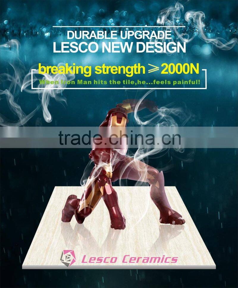 Red crystal double loading low water absorption floor tiles 60x60