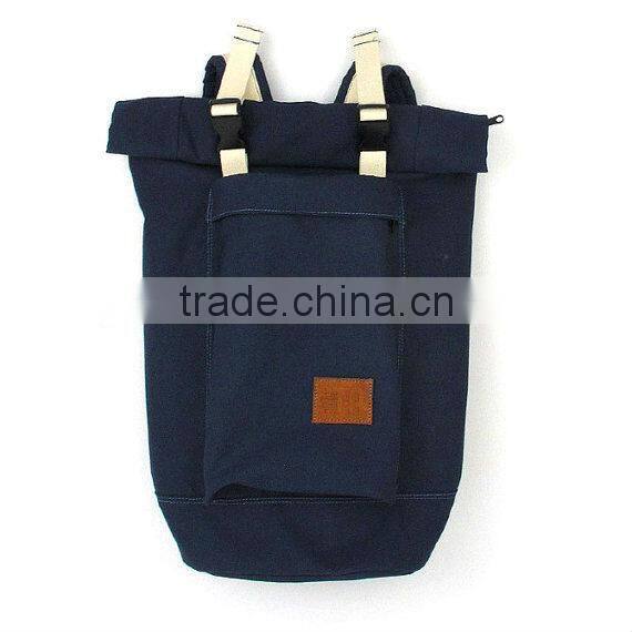 Fashion Canvas Sports Rolltop Backpack
