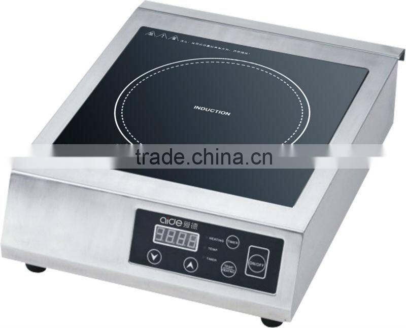 high efficiency 3500W commercial portable induction cooktop