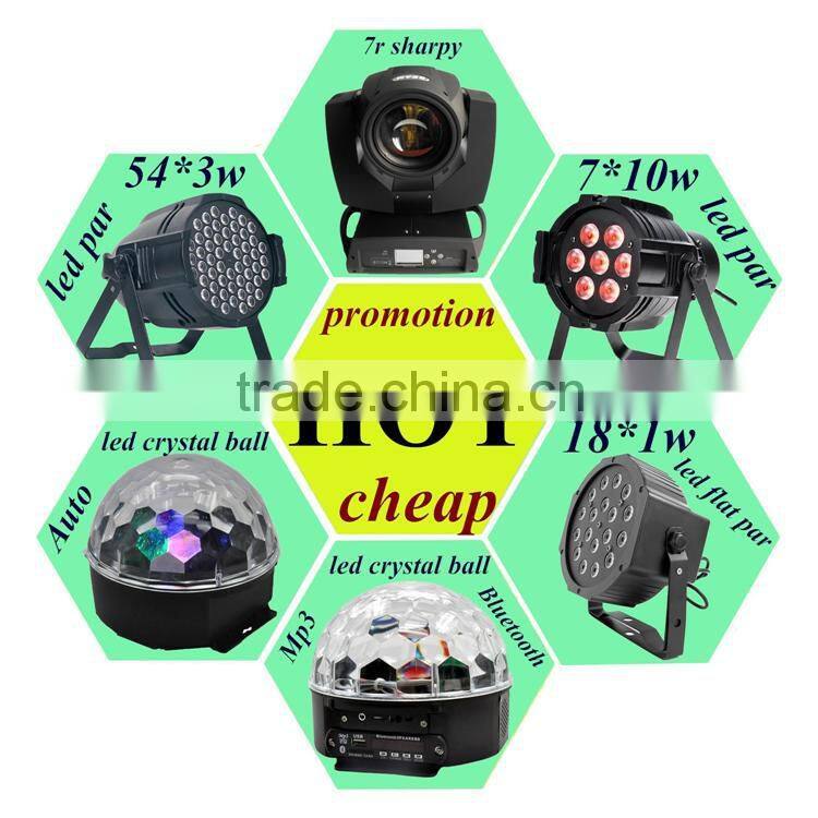 nightclub equipment led par 64 36 x 3w