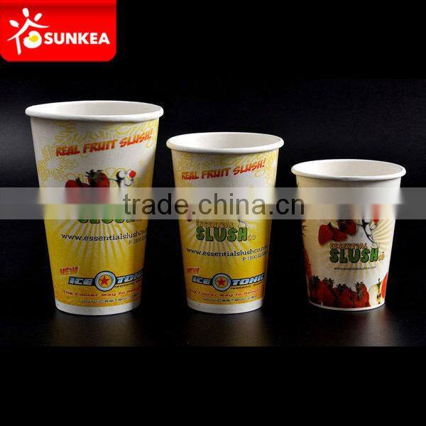 Paper cold cups with tight fitting Lids