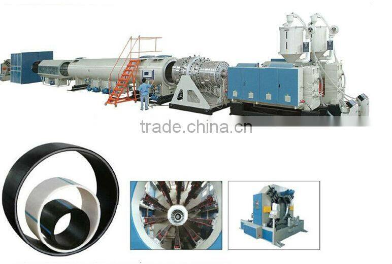 PE pipe production line
