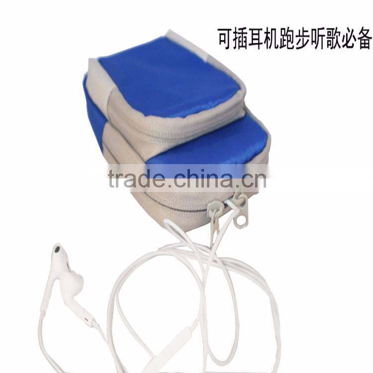 New style best selling customer armband cell phone armband canvas running armband