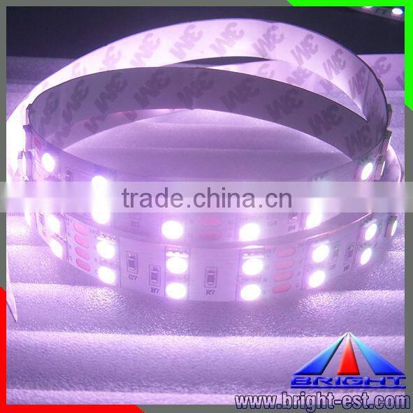Double side LED SMD 5050 Strip Light DC12/24V 24W/M