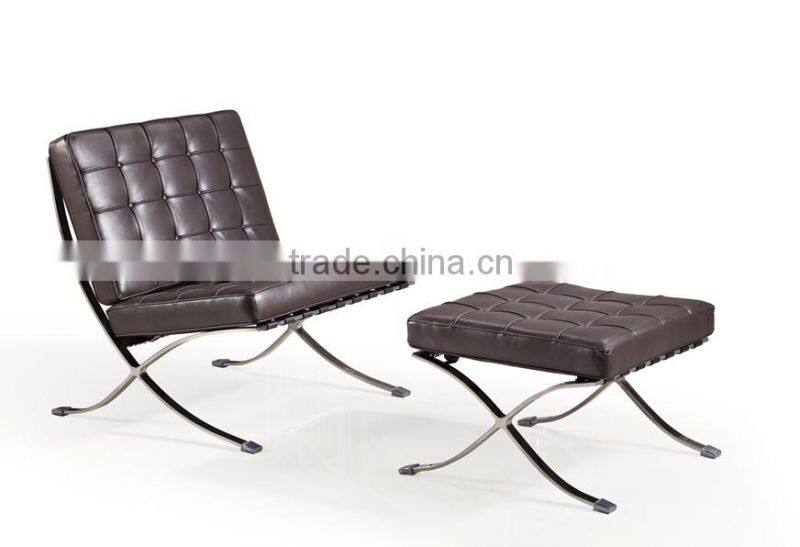 barcelona lounge chair with ottoman replica SF-505