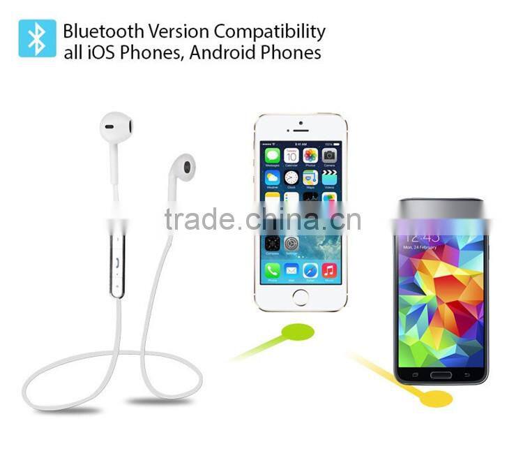 New Blutooth Headset Fineblue Mate7 Stereo Blutooth Headset Wireless Headphone Answer Call Listen Music Sport Headset