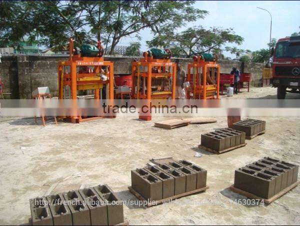 QT40-2 fly ash brick making machine manual