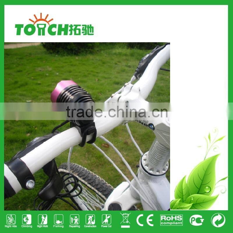 super bright Motobike bicycle Front Light HeadLight CRE E XM-L T6 LED use 18650 battery waterproof for Riding Light HeadLamp