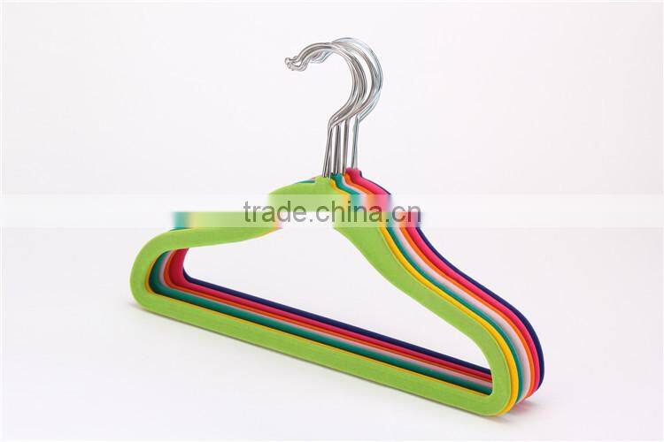 Standby Children Velvet Flocking Clothes Hanger Nonslip Hanger for Kids