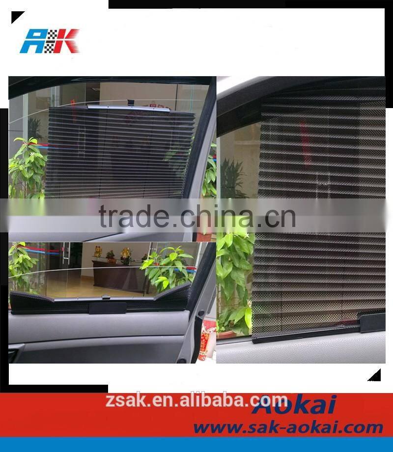 Zhongshan car pleated electric window curtain sunahade