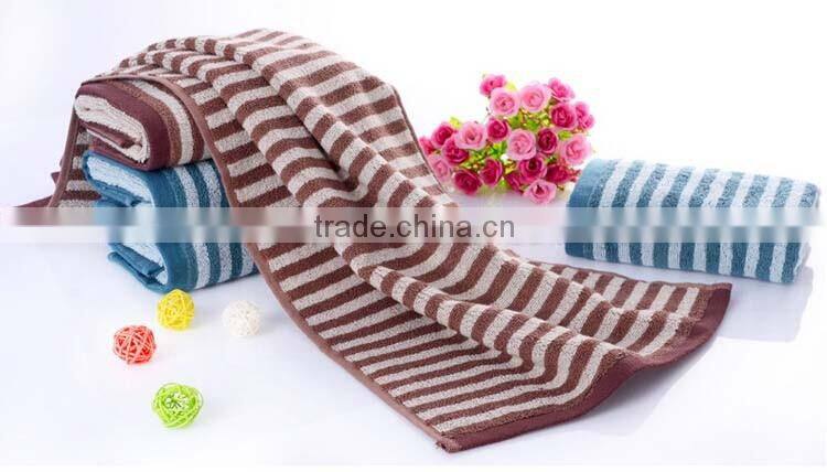 Soft Cotton Striped Face Towel