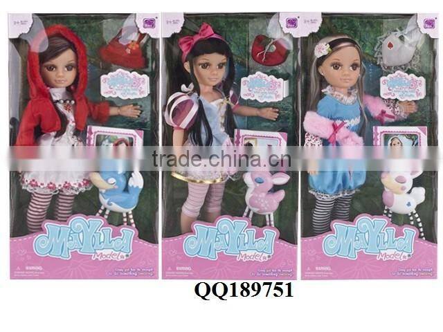 Baby Doll Toy 17 Inch Short Hair Toy doll Girl Gift Fashion Dolls