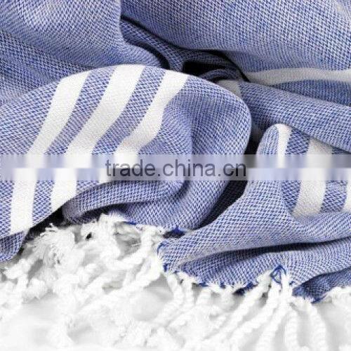 Turkish Spa Fouta Hamam Towel in 100% Cotton