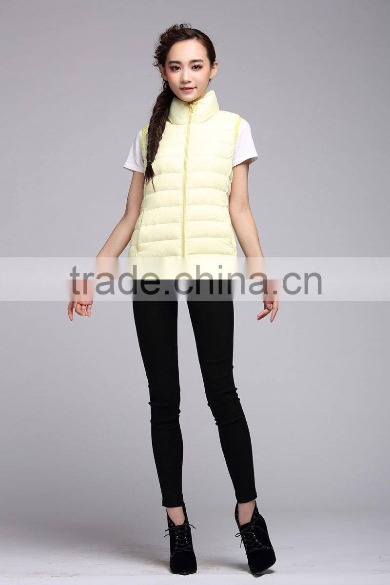 Women's warm fashion vest winter
