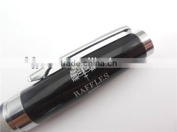 2014 Excellent Designed Metal Twist white new Acrylic Ball Pen
