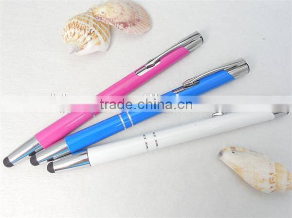 Popular Competitive Price Aluminum Pen With Stylus On Sale