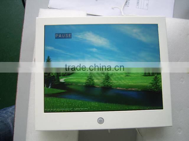 8" lcd ad player with motion sensor/elevator lcd
