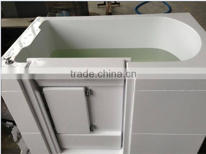 Fiber Reinforce Plastic (FRP) Walk in Bath for Disabled People