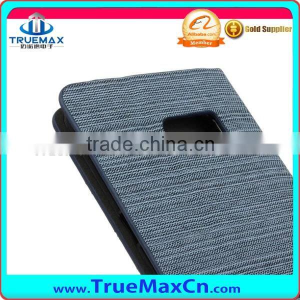 2016 New Arrival Ultrathin Denim Pattern Wallet Flip Leather Cover Case For Samsung S7 Edge Leather Case