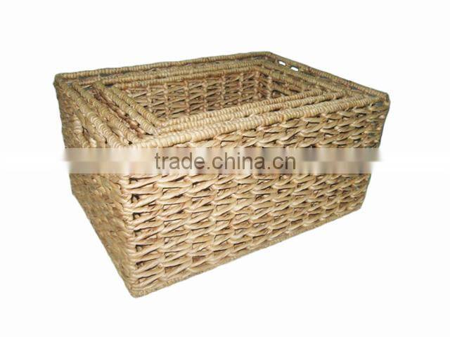 2015 New Product Rattan Basket For Home Decoration And Furniture