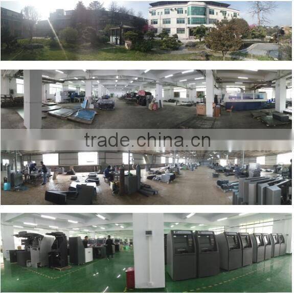 Wall mounting bank ATM machine with cash acceptor and receipt printer