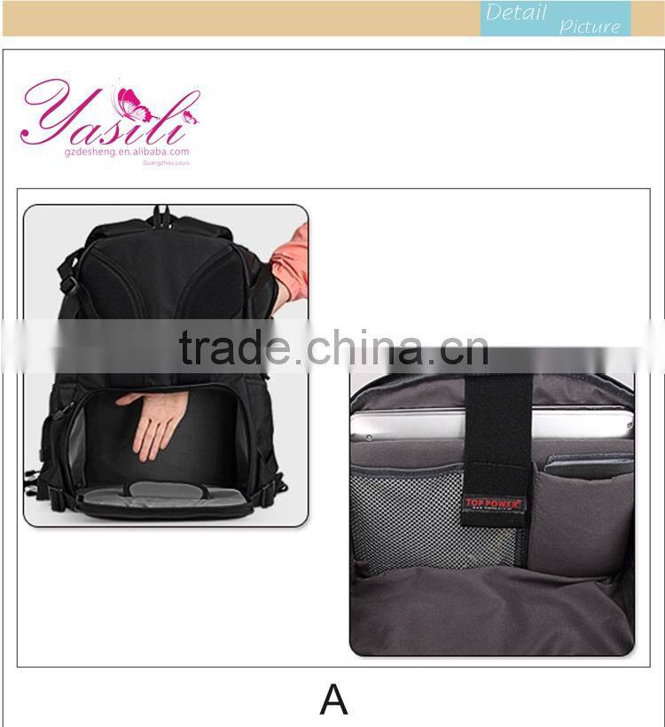 Hot new products for 2015 Polyester camera backpack