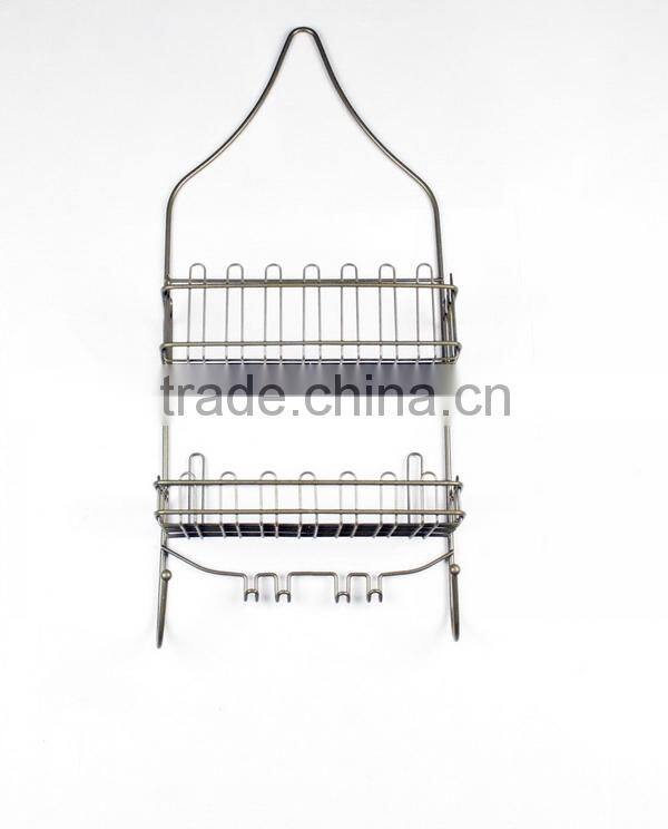 Cheap Crazy Selling suction classic chrome wire shower caddy