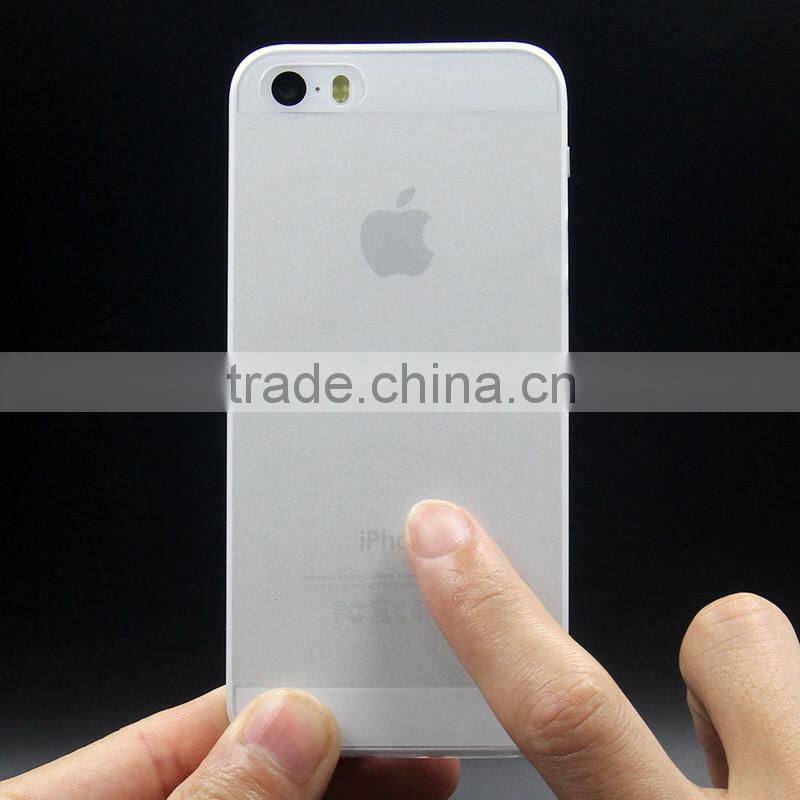new arrival 0.35mm design for iPhone SE mobile phone case super thin design phone case