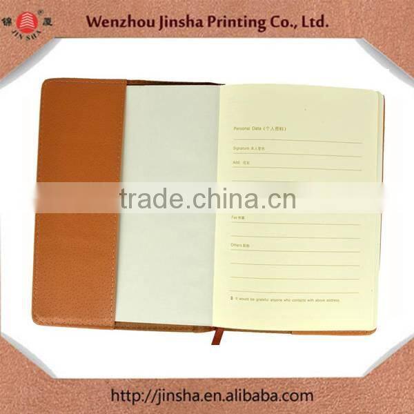 Super quality most popular hardcover notebook/New year day planner/ Handmade personal dairy