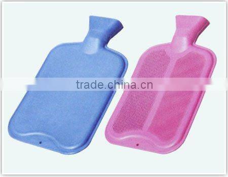 red rubber ribbed hot water bottle wholesale
