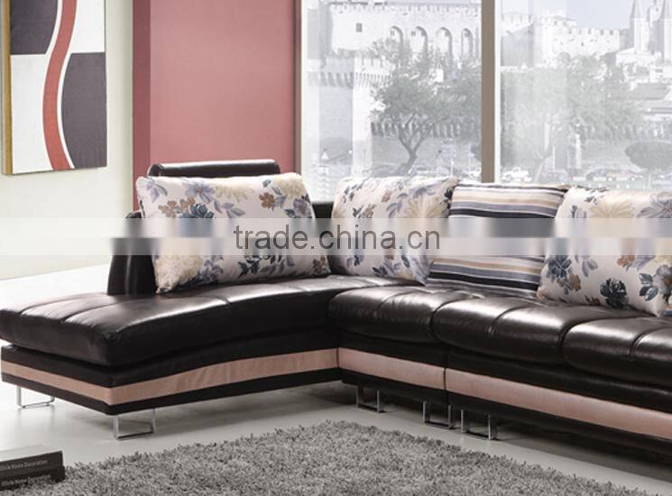 2015 NEW design tufted leather sofa