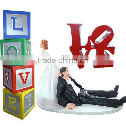 Fiberglass Wedding Display Fiberglass Wedding Sculpture