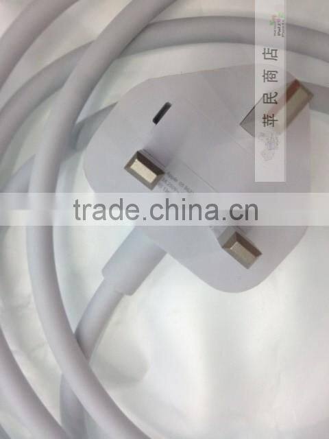New Version UK Plug Extension Power Cable for Apple Adapter