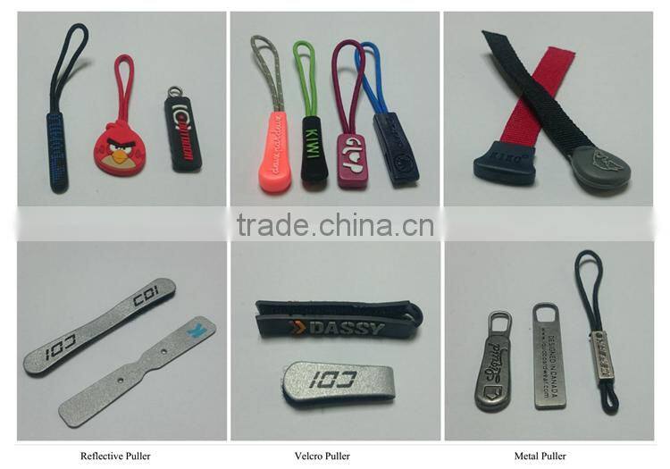 New Design reflective cord zipper puller