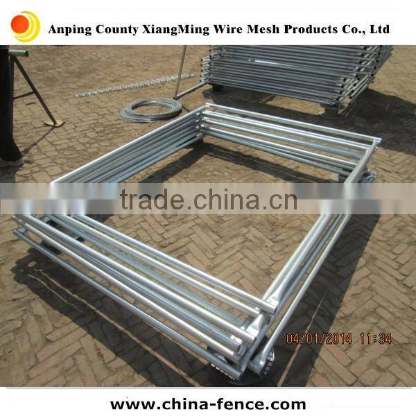 No-dig galvanized metal temporary chain link fence for America supplier