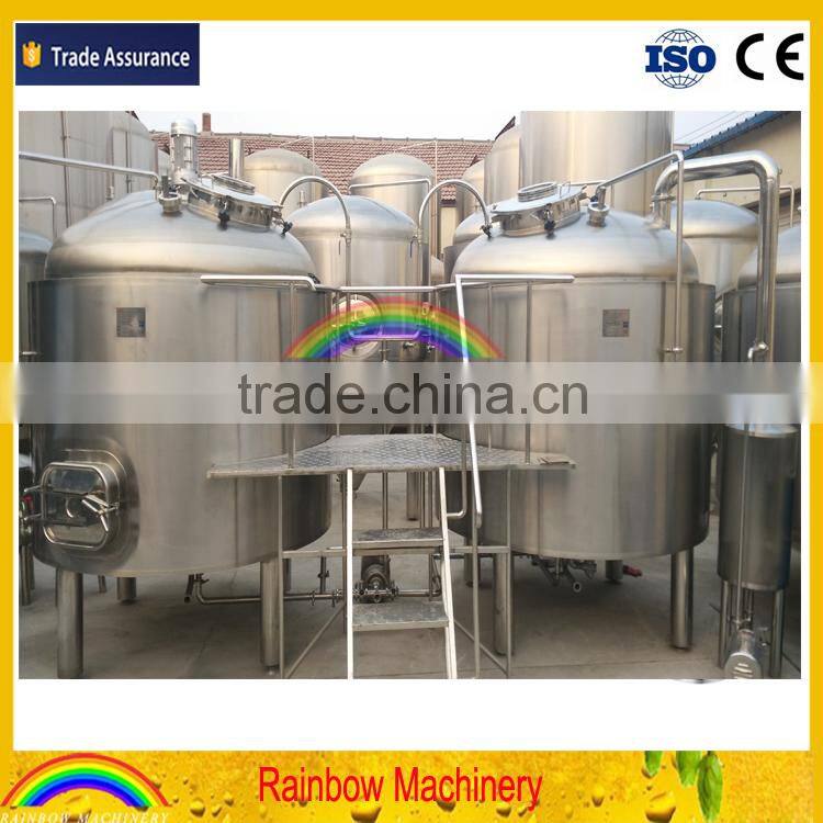 5000L Large beer brewery equipment, beer brewing system