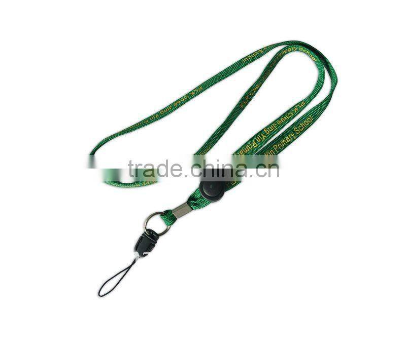New stylish designal tubular polyester cell phone neck lanyards