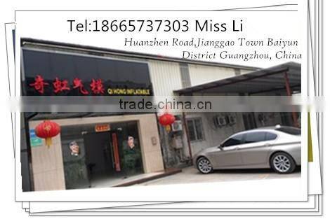 Guangzhou Qihong High quality PVC Material inflatable Water Roller For Lake