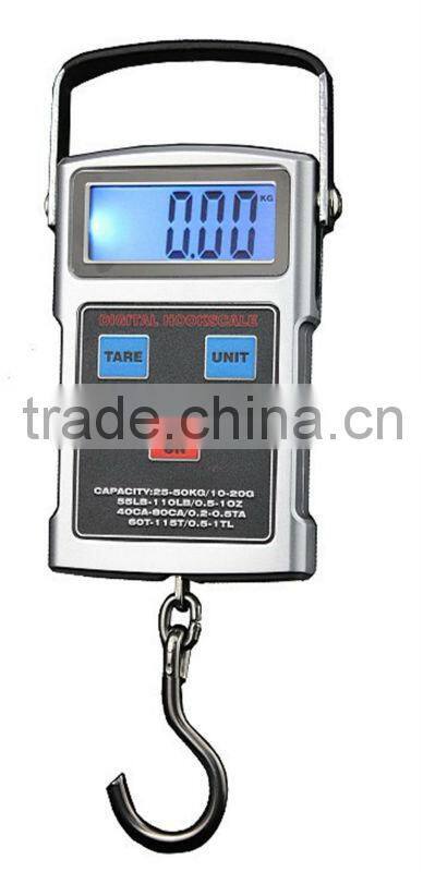 50kg High Precision Portable Electronic Digital Weighing Travel Luggage Scale with Band Tape