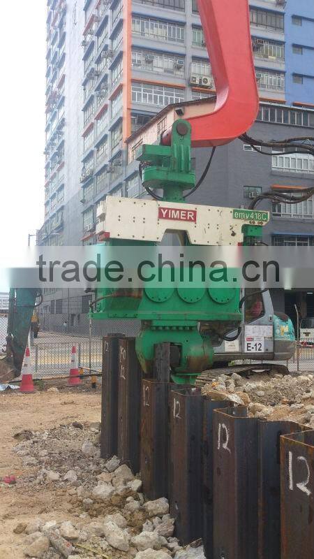 Easy Installation Excavator Vibro Rock Hammer