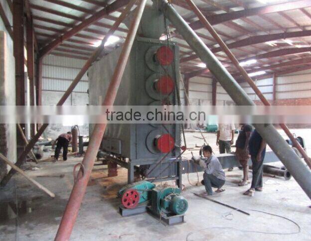 ISO approved charcoal kiln for continuous carbonization