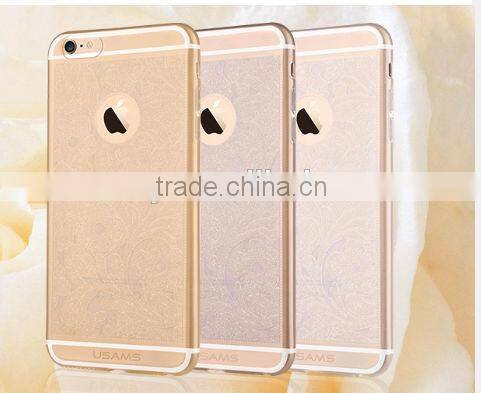 USAMS brand flower tpu case for iphone 6
