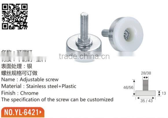 adjustable stainless steel table leg for furniture